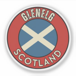 Sticker Glenelg, Écosse