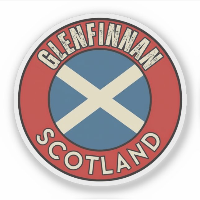 Sticker Glenfinnan, Écosse (Devant)