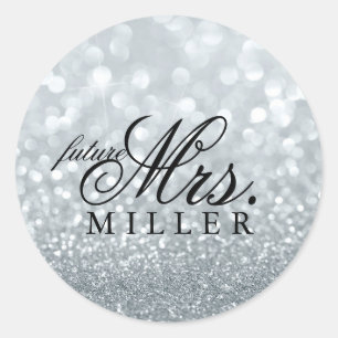 Sticker - Glitter Fab future Mrs.