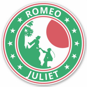 Sticker Global Traveler - Romeo & Juliet