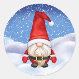 Sticker Gnome de Noël