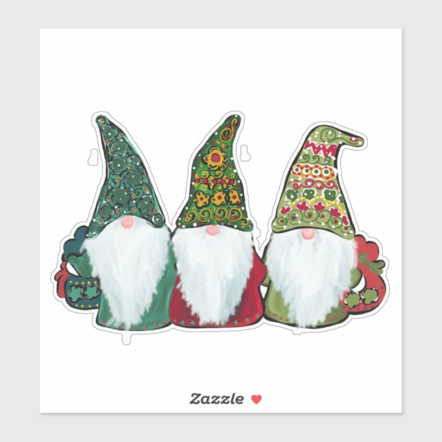 STICKER GNOMES (Feuille)