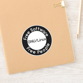 Sticker GNU/Linux
