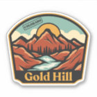 Sticker Gold Hill, Colorado