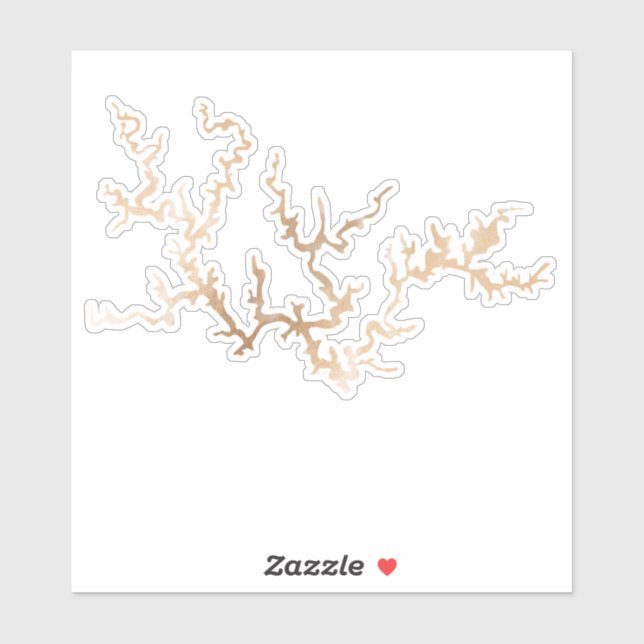 Sticker Gold Smith Lake (Feuille)