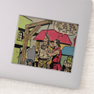 Sticker Golden age Horror BD vintage années 1960