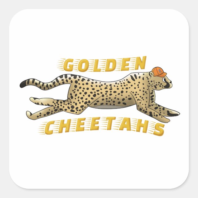 Sticker - Golden Cheetahs (Devant)