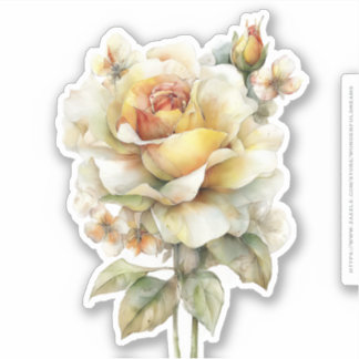 Sticker Golden Honey Fairy World – 04 Carrying Flowers Sti