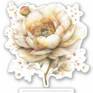 Sticker Golden Honey Fairy World – 04 Carrying Flowers Sti