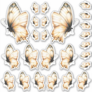 Sticker Golden Honey Fairy World – 05 butterflies sheet