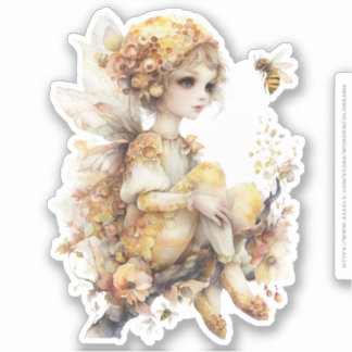 Sticker Golden Honey Fairy World – 3a The Awakening