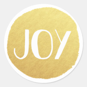 Sticker Golden Joy Holiday