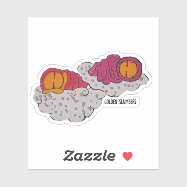 Sticker Golden Slumbers (Feuille)