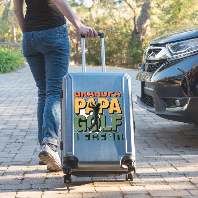 Sticker Golf Legend Grand Papa (Valise Insitu)