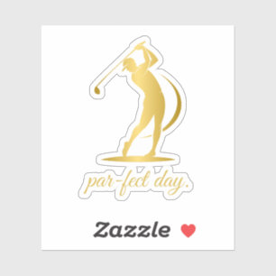 Sticker golfeurs modernes