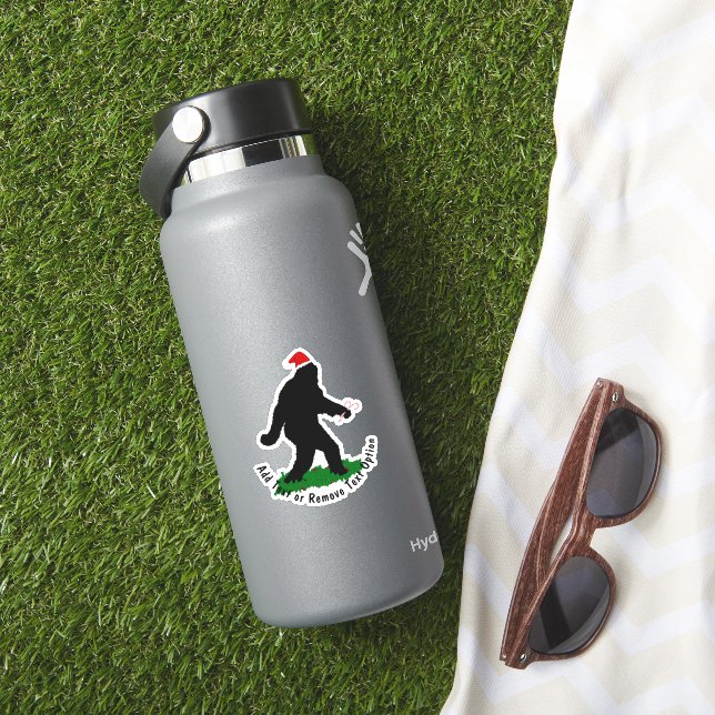 Sticker Gone Squatchin' Christmas (HydroFlask Insitu)