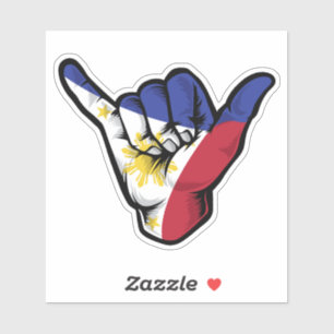 Sticker Good Vibes Shaka Hand Philippines