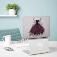 Gothique Fairy Fuchsia Gown | Punk Rock rose Magen