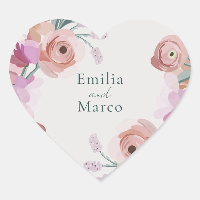 Sticker Gouache Blossoms (Devant)