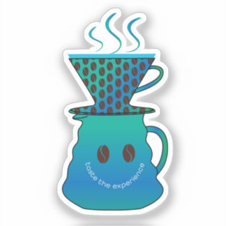 Sticker goûter l'expérience