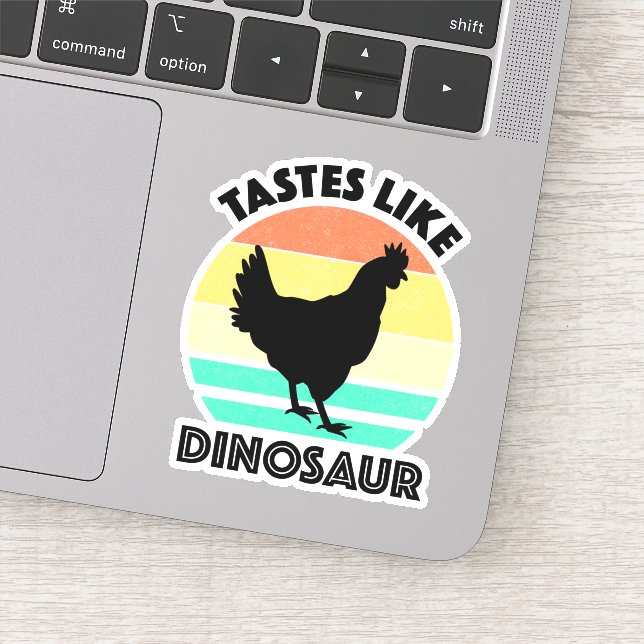 Sticker Goûts Comme Dinosaure Drôle Drôle Dinosaure Dinosa (Détail)