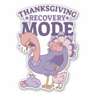 STICKER GRÂCE AU MODE DE RÉCUPÉRATION SLEEPY TURQUIE