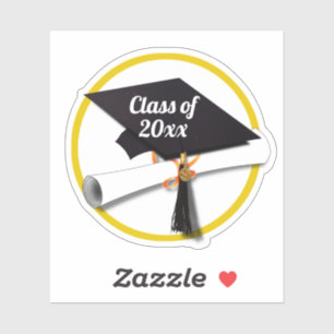 Sticker Grad Casquette
