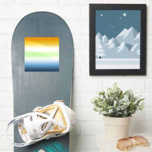 Sticker Gradient AroAce Agender Pride