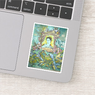 Sticker Graffiti Frida Kahlo