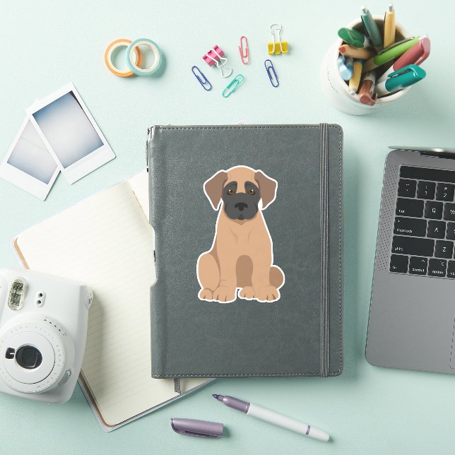 Sticker Grand Chien Danois (Couverture iPad)