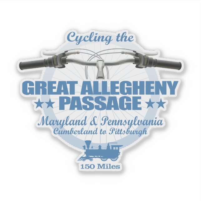 Sticker Grand passage d'Allegheny (H2) (Devant)