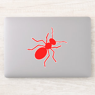 Sticker Grand rampement de fourmis de feu rouge
