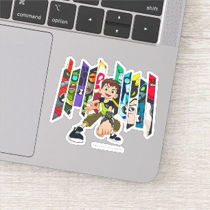 Sticker Graphique de la collection de Aliens Ben 10