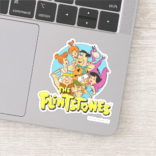 Sticker Graphique de la famille Pierrafeu et Roubles