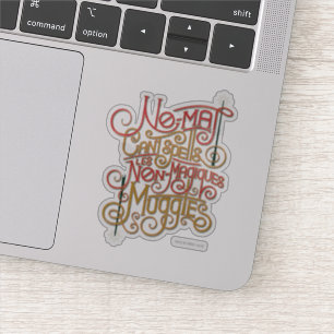 Sticker Graphique de traductions localisées MUGGLE™