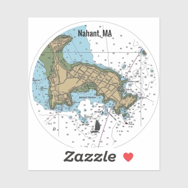 Sticker Graphique en masse Nahant (Feuille)