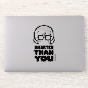 Sticker Graphique Velma "plus intelligent que vous"