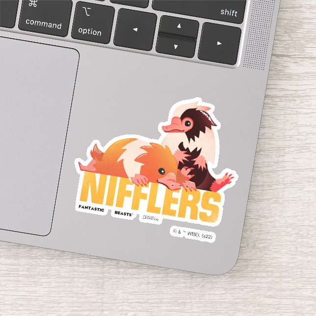 Sticker Graphique Vintage des nifflers (Détail)