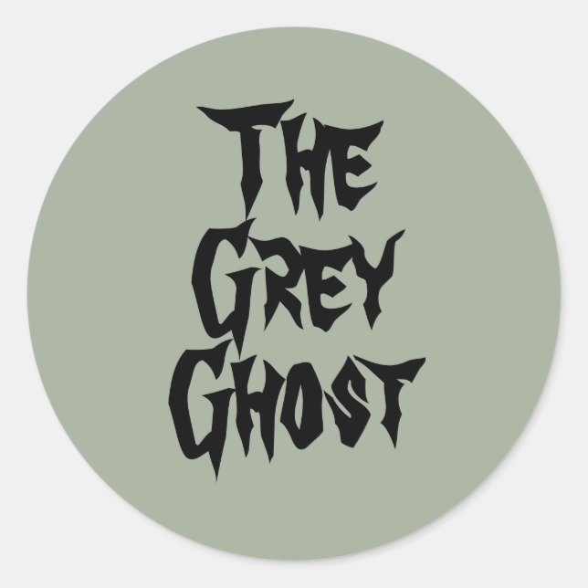 Sticker Gray Ghost (Devant)