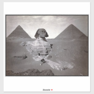 Sticker Great Sphinx & Gizeh Pyramides Necropolis Egypte