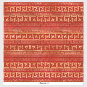 Sticker Greek Meander