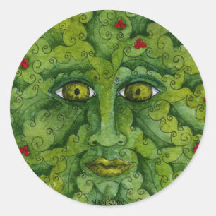 Sticker Greenman Holly