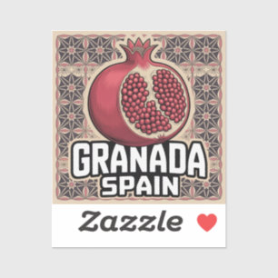 Sticker Grenade Espagne grenade