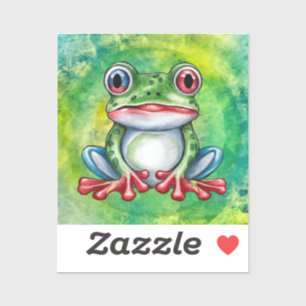 Sticker Grenouille mûre