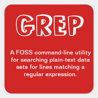 Sticker GREP