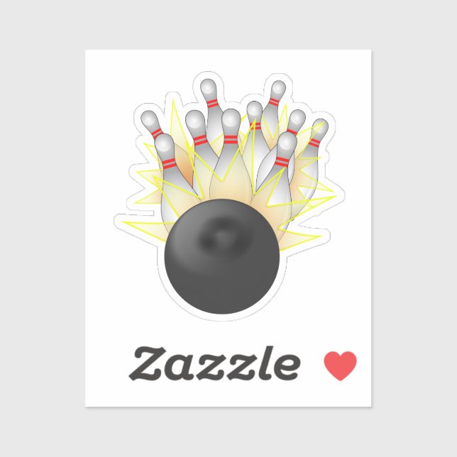 Sticker Grève de Bowling (Feuille)