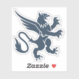 Sticker Griffon Héraldique 