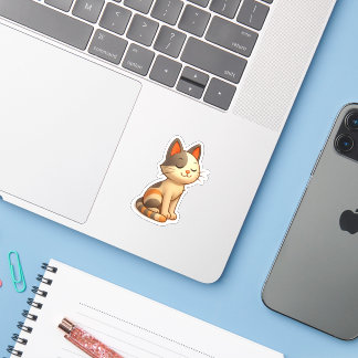 Sticker Gris et blanc