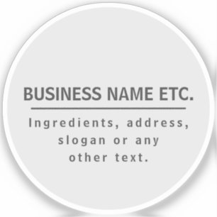 Sticker Gris multifonction transparent