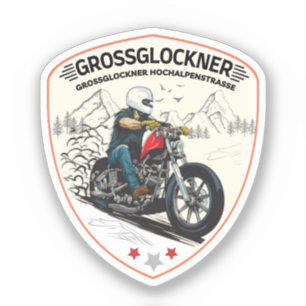 Sticker Grossglockner High Alpine Road Alpes australiennes